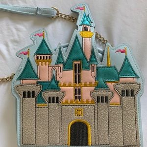 Danielle Nicole Disneyland Sleeping Beauty Castle Crossbody Bag